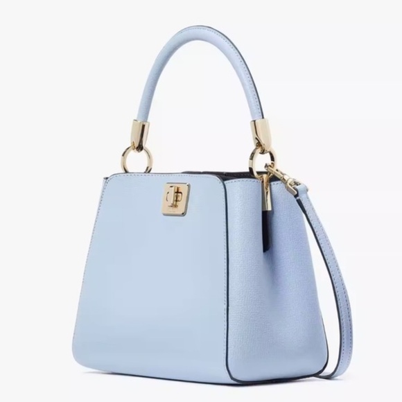 Kate Spade Phoebe Crossbody top handle  in Northstar blue small - Picture 4 of 11